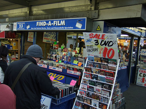 I prefer to buy my illegal DVDs from a street stall, not McDonalds.